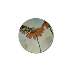 Monarch Golf Ball Marker by rokinronda