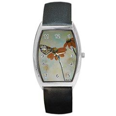 Monarch Tonneau Leather Watch