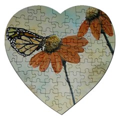 Monarch Jigsaw Puzzle (heart)