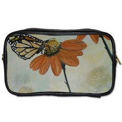 Monarch Travel Toiletry Bag (two Sides) by rokinronda