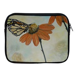 Monarch Apple Ipad Zippered Sleeve by rokinronda