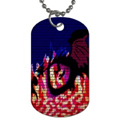 My Dragon Dog Tag (one Sided)