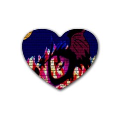 My Dragon Drink Coasters 4 Pack (heart) 