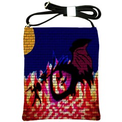 My Dragon Shoulder Sling Bag by Rbrendes