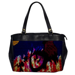 My Dragon Oversize Office Handbag (one Side) by Rbrendes