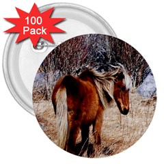 Pretty Pony 3  Button (100 Pack)