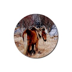 Pretty Pony Drink Coaster (round) by Rbrendes