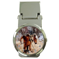 Pretty Pony Money Clip With Watch by Rbrendes