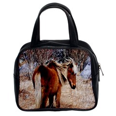 Pretty Pony Classic Handbag (two Sides) by Rbrendes