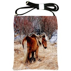 Pretty Pony Shoulder Sling Bag by Rbrendes