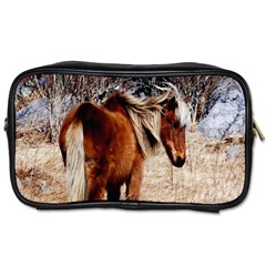 Pretty Pony Travel Toiletry Bag (one Side) by Rbrendes