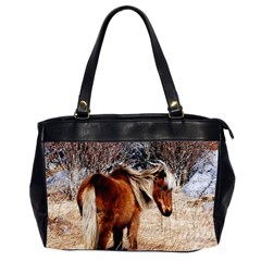 Pretty Pony Oversize Office Handbag (two Sides) by Rbrendes