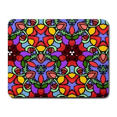 Bright Colors Small Mouse Pad (rectangle)