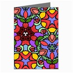 Bright Colors Greeting Card (8 Pack) Left