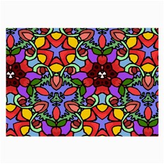 Bright Colors Glasses Cloth (large, Two Sided) by Rbrendes