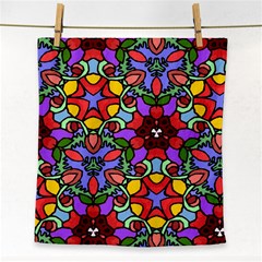 Bright Colors Face Towel