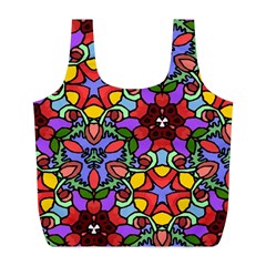 Bright Colors Reusable Bag (l) by Rbrendes