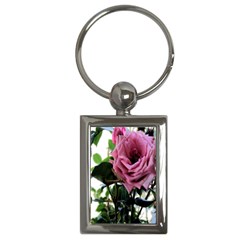 Rose Key Chain (rectangle) by Rbrendes