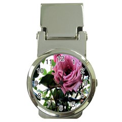 Rose Money Clip With Watch