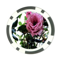 Rose Poker Chip by Rbrendes