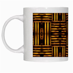 Bamboo White Coffee Mug