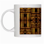 Bamboo White Coffee Mug Left