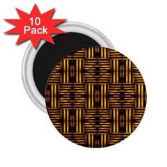 Bamboo 2 25  Button Magnet (10 Pack) by Rbrendes