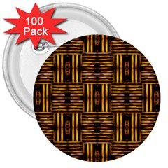 Bamboo 3  Button (100 Pack)