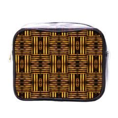 Bamboo Mini Travel Toiletry Bag (one Side)