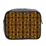 Bamboo Mini Travel Toiletry Bag (Two Sides) Back