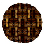 Bamboo 18  Premium Round Cushion  Back