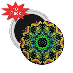 Big Burst 2 25  Button Magnet (10 Pack) by Rbrendes