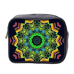 Big Burst Mini Travel Toiletry Bag (two Sides) by Rbrendes