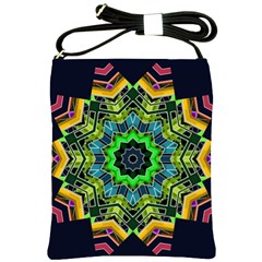 Big Burst Shoulder Sling Bag by Rbrendes