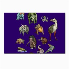 Dino Family 1 Postcard 4 x 6  (10 Pack) by Rbrendes