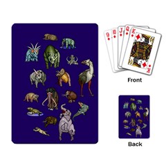 Dino Family 1 Playing Cards Single Design