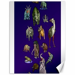 Dino Family 1 Canvas 18  X 24  (unframed) by Rbrendes