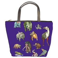 Dino Family 1 Bucket Handbag by Rbrendes