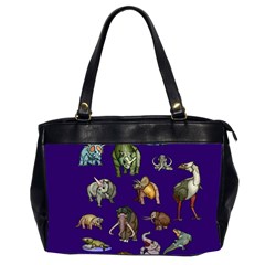 Dino Family 1 Oversize Office Handbag (two Sides) by Rbrendes