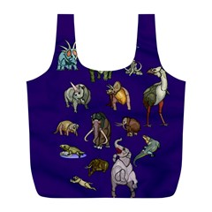 Dino Family 1 Reusable Bag (l) by Rbrendes