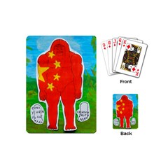 Flag Yeh Ren In Forest  Playing Cards (mini)