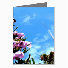 Pink Flower Greeting Card