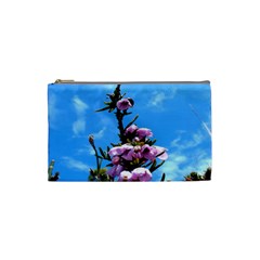 Pink Flower Cosmetic Bag (small)