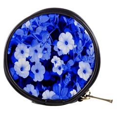 Blue Flowers Mini Makeup Case by Rbrendes