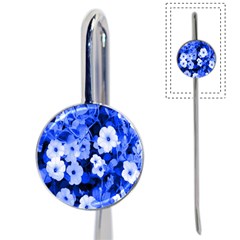 Blue Flowers Bookmark