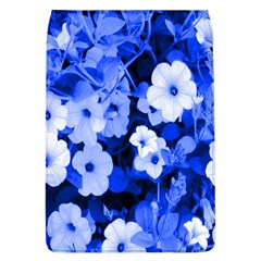 Blue Flowers Removable Flap Cover (large)