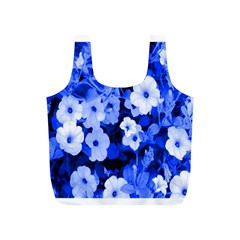 Blue Flowers Reusable Bag (s)