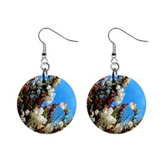 Australia Flowers Mini Button Earrings