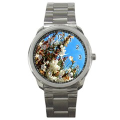 Australia Flowers Sport Metal Watch