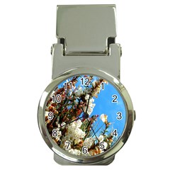 Australia Flowers Money Clip With Watch